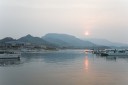 小豆島；国際ホテルから池田湾を望む